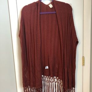 Boho long cardigan